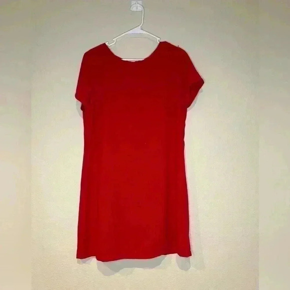 Lulus red shift dress L knee length - Picture 1 of 3